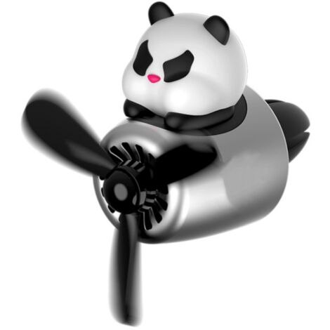 Modèle Panda, 2 diffuseurs d'huiles essentielles offerts, sortie d'air automobile (1/3)