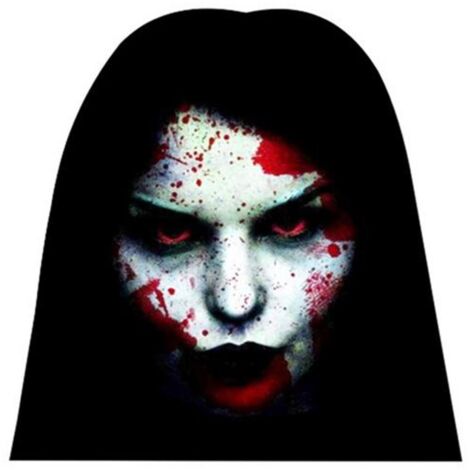 Autocollant de voiture Halloween modèle principal amovible et auto-adhésif mural (1/2)
