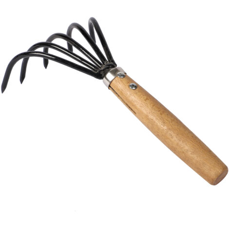 Manche court, 14 cm, pour creuser la terre et ramasser les feuilles, les coquillages et les algues. (1/5)