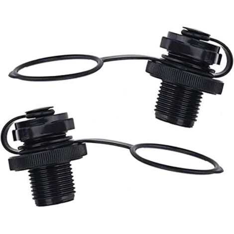 Lot de 2 bouchons adaptateurs pour valves de kayak gonflables Xrten