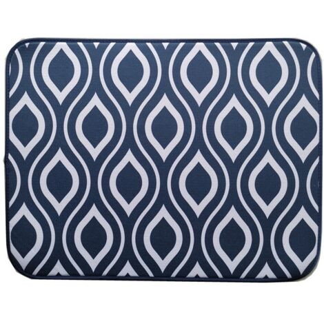 Tapis de séchage de vaisselle double face XL en fibres ultrafines, 61 x 46 cm (1/5)