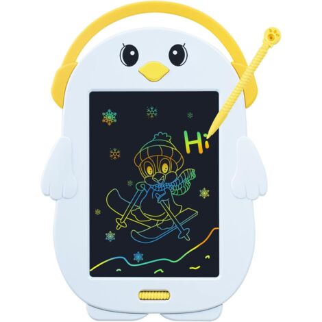 Tablette d'écriture LCD pour enfants (Le Pingouin), planche à dessin d'apprentissage (1/5)