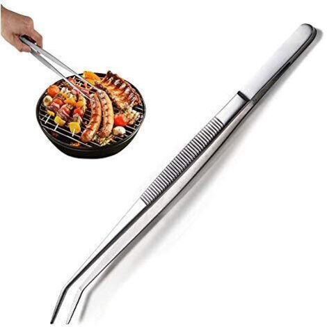 Pince à barbecue en acier inoxydable 304 de 30 cm de long, pince pour le Ki (1/5)