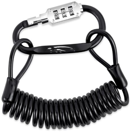 Cadenas à code de poche ultra long de 150 cm - Cadenas de 4 mm d'épaisseur pour poussette (1/5)