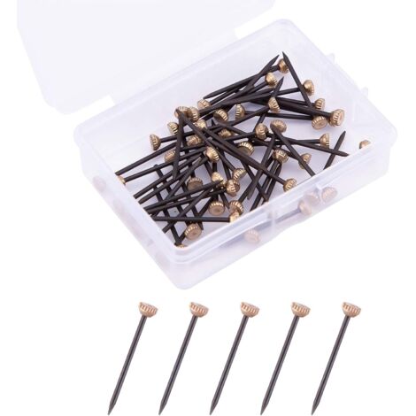 50 clous de suspension pour cadres photo en plâtre (1/5)