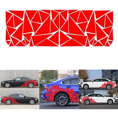 Graphique triangulaire autoportant rouge universel noir brillant Sti (1/5)