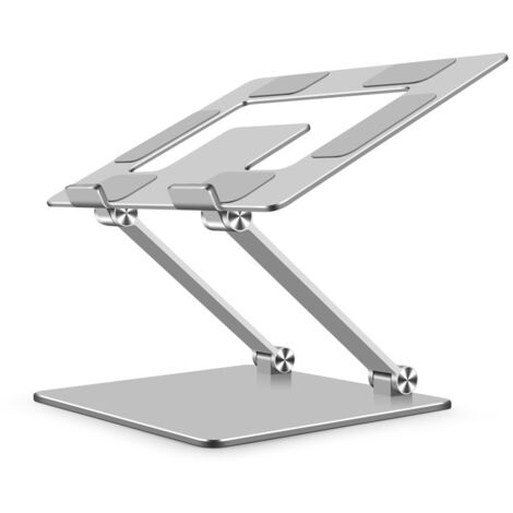 Support pour ordinateur portable, support en aluminium pour bureau, support réglable pour ordinateur portable (1/5)