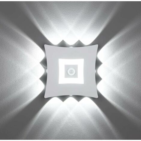 Applique murale extérieure moderne à LED 18 W avec détecteur de mouvement PIR, IP (1/5)