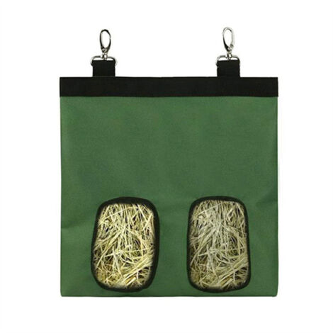 Sac à foin Green-Rabbit - Mangeoire à foin - Sac à foin suspendu noir - Stora (1/5)