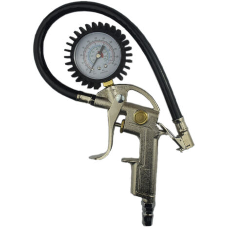 Pistolet à pneus avec manomètre multifonctionnel pour automobile (1/4)