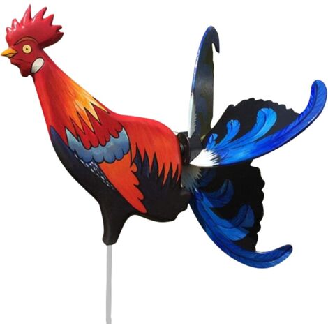 Statue de coq Wind Moupn, décoration de jardin, cour ou ferme, imperméable (1/5)