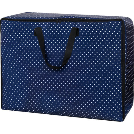 Ensemble de 4 sacs de rangement pour vêtements, sacs de rangement à glisser sous le lit avec poignée. (1/4)