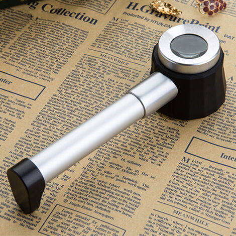Loupe 3X 45X, loupe de lecture éclairée avec lumière, grossissement (1/5)