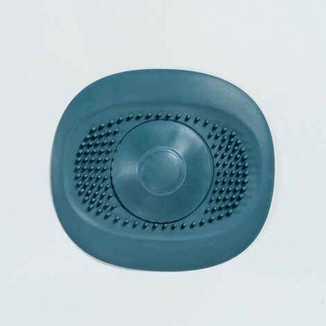 Lot de 4 bouchons de vidange, récupérateurs de cheveux, bouchons de vidange en silicone (1/4)