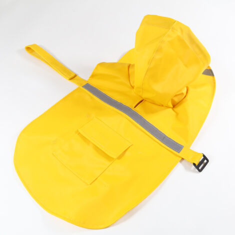 Imperméable ajustable pour chien avec capuche, imperméable pour chien, vêtements pour (1/4)