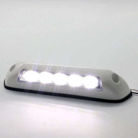 Lampe LED 12 V étanche pour auvent, camping-car et caravane. (1/5)