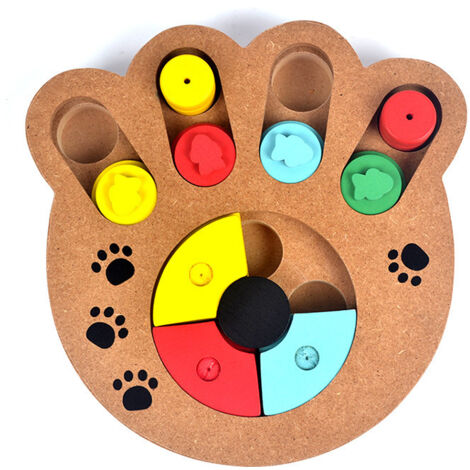 Jouet d'intelligence pour chiens : jeu de stratégie interactif pour entraîner le QI (1/2)