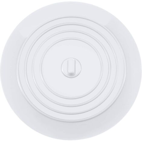 Bouchon de baignoire en silicone pour évier de cuisine, diamètre 15,3 cm (1/5)