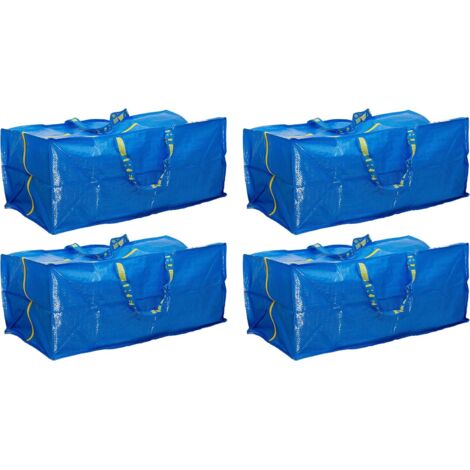 Lot de 4 sacs de rangement bleus 901.491.48 Frakta (1/3)