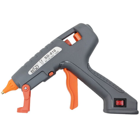 Pistolet à colle chaude 100 W pour la réparation de bureaux en bois et autres travaux manuels. (1/5)
