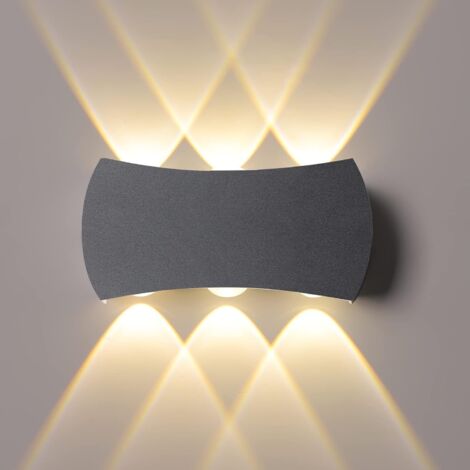Applique murale LED intérieure 12 W, applique murale extérieure étanche IP65 120 (1/5)
