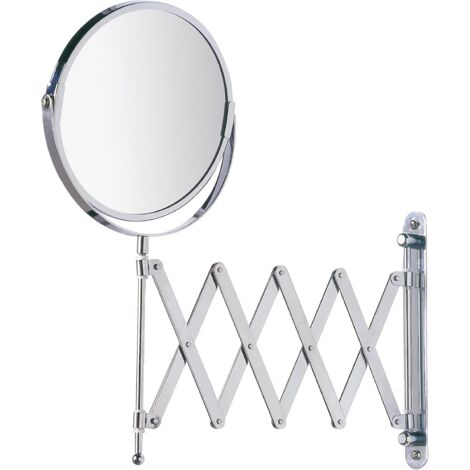 Miroir cosmétique mural avec bras télescopique - Rotatif, Miroir (1/5)