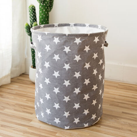 Panier à linge pliable, grand panier de rangement pour vêtements et jouets (1/5)
