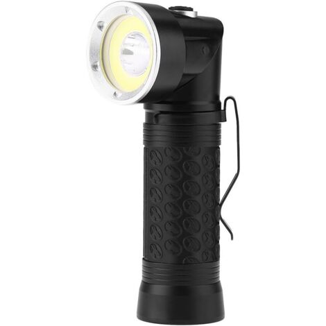 Lampe torche LED portable pliable à queue magnétique pour inspection automatique (1/5)