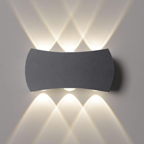 Applique murale LED intérieure 12 W, applique murale extérieure étanche IP65 120 (1/5)