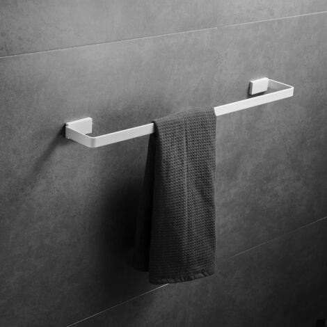 Porte-serviettes de 40 cm en acier inoxydable SUS 304 (1/4)