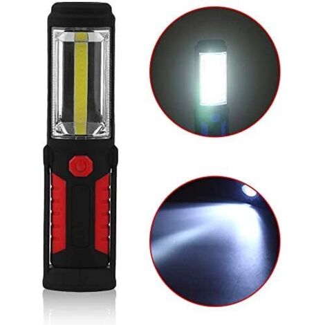 Lampe torche LED rechargeable 2 en 1 COB LED pour C (1/5)