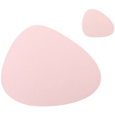 Napperon isolant en silicone style nordique, texture cuir (1/3)