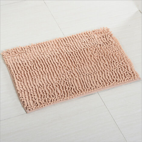 Microfibre chenille douce et absorbante, lavable en machine et antidérapante (1/5)