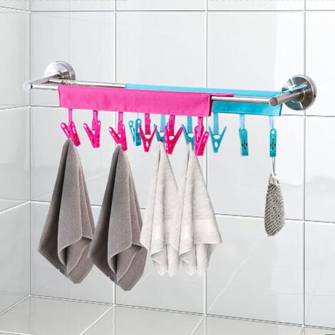 Lot de 2 séchoirs portables pour le lavage et le séchage à l'air libre, idéaux pour les voyages et les grils. (1/5)