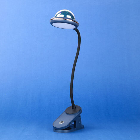 Lampe LED à pince avec lampe de bureau rechargeable par USB, lampe de lecture pour chambre (1/3)