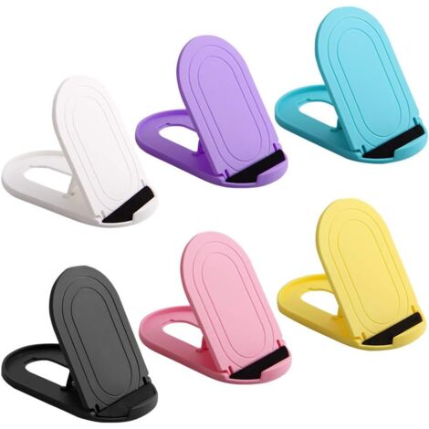 Ensemble de 6 supports universels pour téléphones portables et tablettes de 4" à 12" - (1/5)