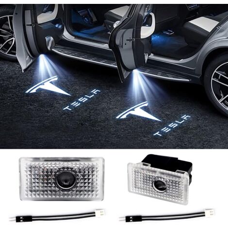 Lampe de bienvenue pour porte Tesla moedel, 3 projets de porte sxy