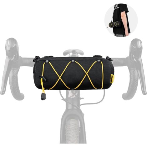 Sacoche de guidon avec bandoulière pour vélo de route, VTT et voyage (1/5)