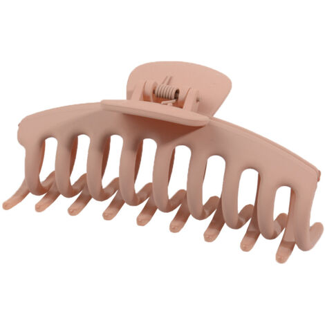 Grandes pinces à cheveux en silicone, 11 cm, antidérapantes, pour femmes. (1/4)