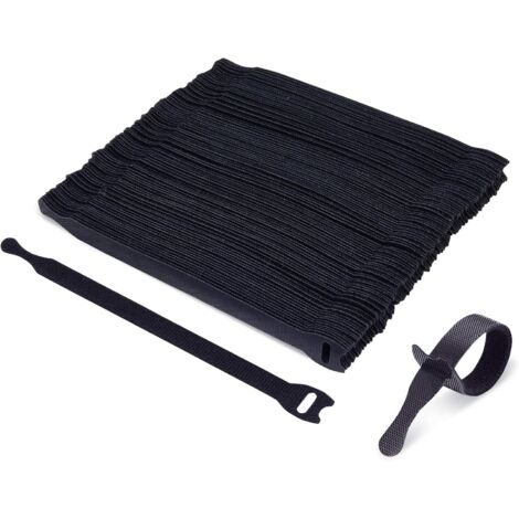 Lot de 100 attaches de câble Trilancer de 20 cm pour organiser les câbles fins (1/5)
