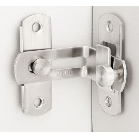 1pc Le verrou de la porte 90 Verrouiller la porte Verrouillage de (1/4)