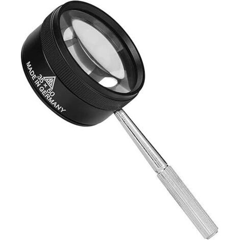 Loupe professionnelle pour bijoux (noire) grossissement 35x (1/5)