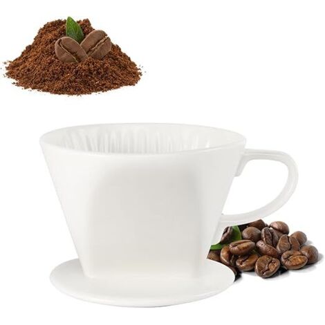 Filtre à café en porcelaine, taille 2 (102 (1/5)