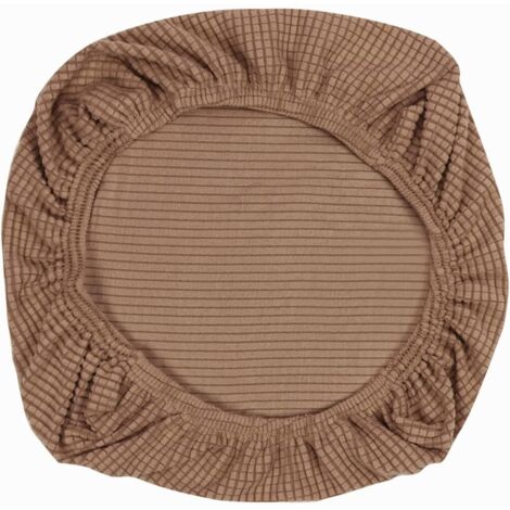 Housses de siège de chaise extensibles et lavables en spandex élastique pour bureaux (1/5)