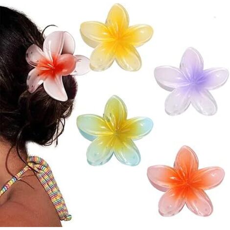 Pince à cheveux, pince à cheveux pour femme, pinces à cheveux, épingles à cheveux, pince à cheveux fleurie (1/4)