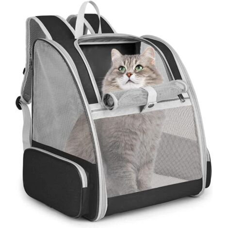 Sac à dos pour chat et chien, respirant et pliable, pour petits chats et chiens. (1/5)