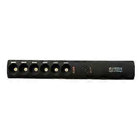 Lampe torche rechargeable à 6 modes de température de couleur 2700K/6000K, A (1/5)