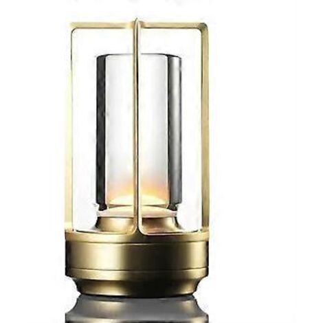 Lampe de chevet LED pour chambre à coucher avec protection oculaire Advanced Sense, couleur or (1/5)