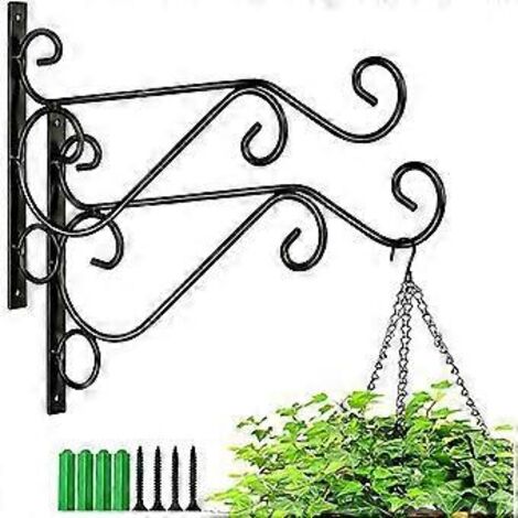 Support mural pour plantes de balcon (2 pièces) (1/5)