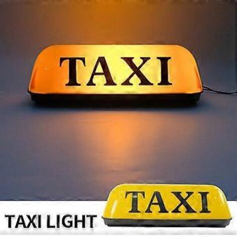 Toit de taxi magnétique étanche à éclairage LED universel (1/5)